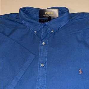 Polo Ralph Lauren Button Down Shirt Men's 4XB Classic Fit 100% Cotton NWT $115